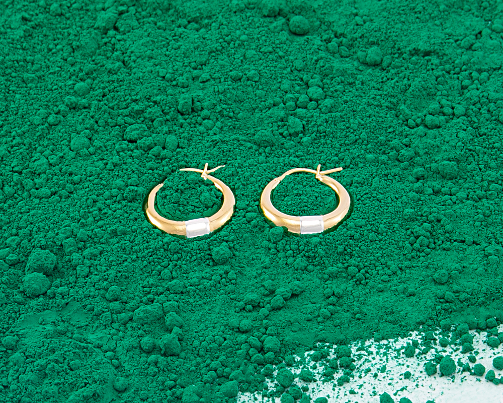 Corne Boucle oreille Bo mini Or