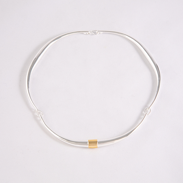 Corne Collier Torc Triple Argt