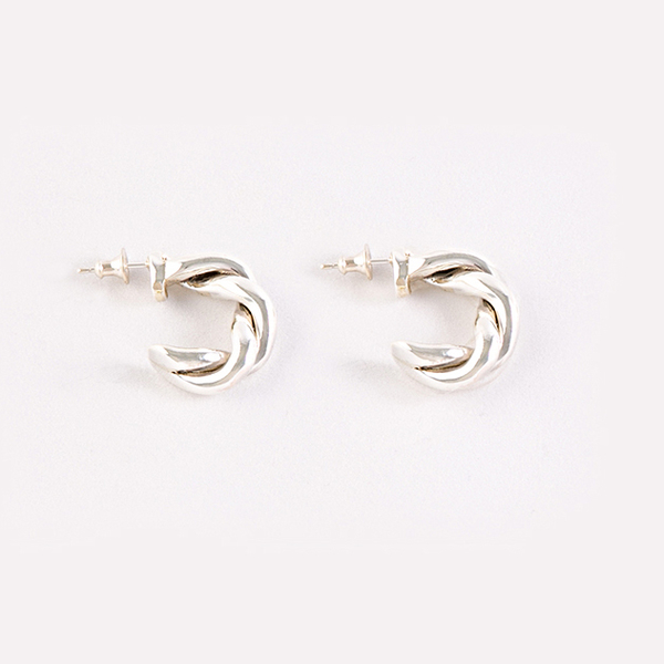Torsade Boucle oreille Argt